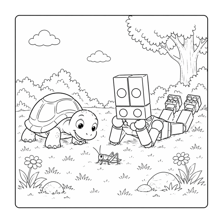 CT Ooblot’s Big Coloring Adventure -  Ages 4 and up