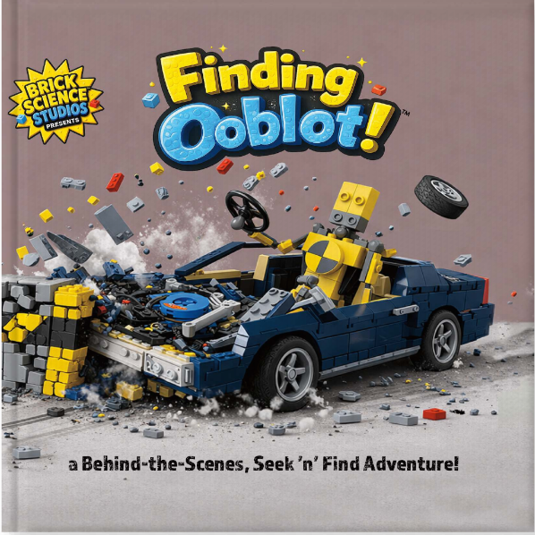 "Finding Ooblot" Hardcover 11.8" x 11.8" Seek-n-Find Tour